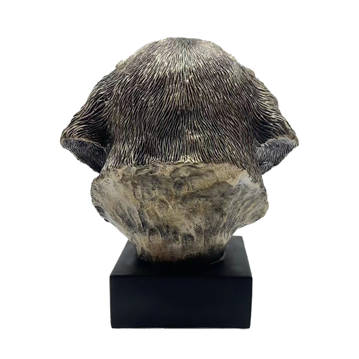 Bronze Hund Statue 12 "Bernhardiner"