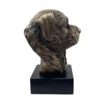 Bronze Hund Statue 05 "Border Terrier"