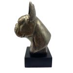 Bronze Hund Statue 18 "Boston Terrier"