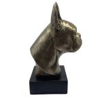 Bronze Hund Statue 18 "Boston Terrier"