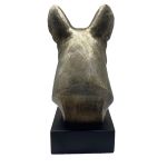 Bronze Hund Statue 18 "Boston Terrier"