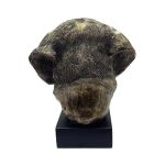Bronze Hund Statue 04 "Dackel Drahthaarig"