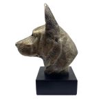 Bronze Hund Statue 19 "Deutscher Schäferhund"