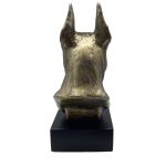 Bronze Hund Statue 16 "Dobermann"