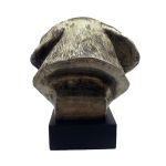 Bronze Hund Statue 07 "Golden Retriever"