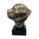 Bronze Hund Statue 06 "Neufundland"