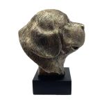 Bronze Hund Statue 06 "Neufundland"