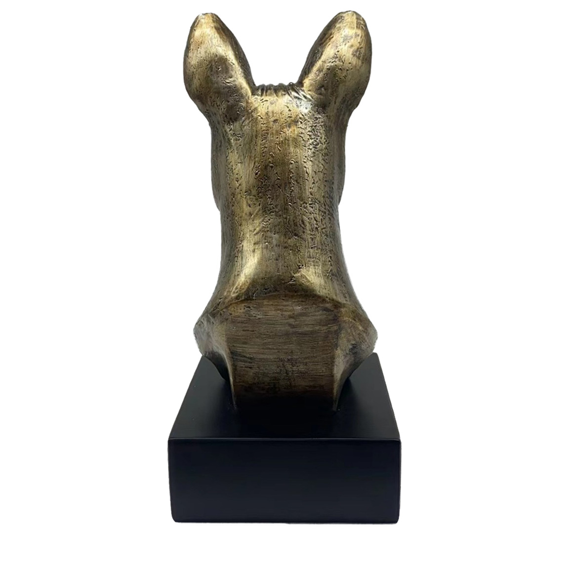 Bronze Hund Statue 17 "Basenji"
