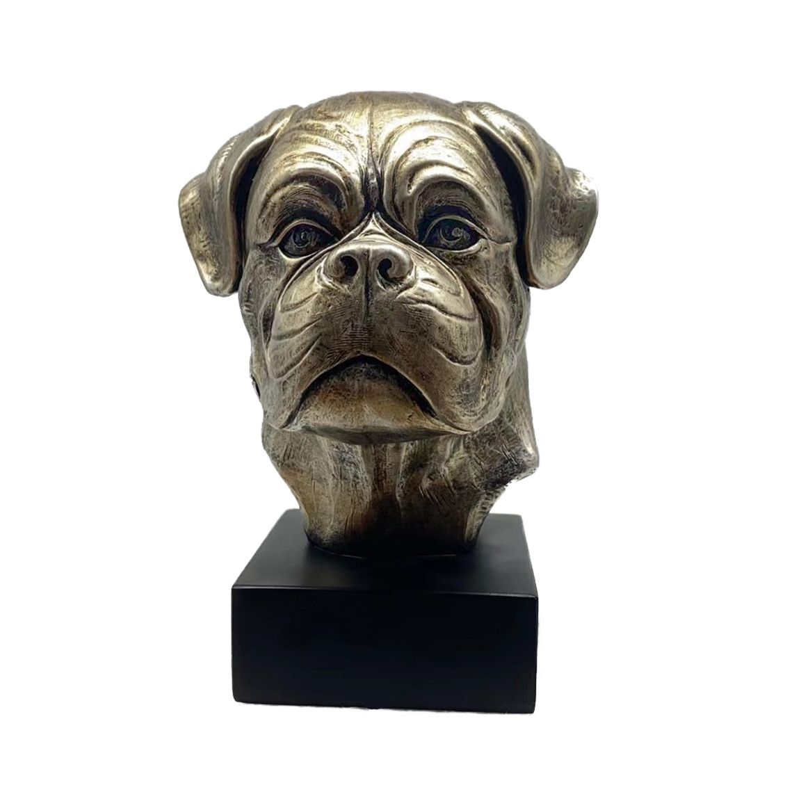 Hund Statue 02 "Boxer"