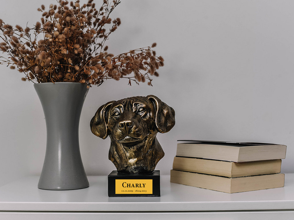 Bronze Hund Statue 10 "Rhodesian Ridgeback"