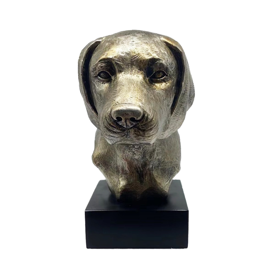 Bronze Hund Statue 11 "Weimaraner"